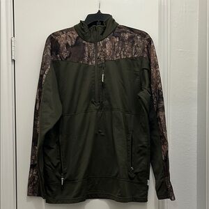 Men's Outdoor Camouflage Pullover Jacket